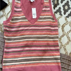 New York & Company Pink Knit Top